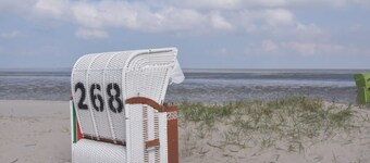 Nordseehus Sandkorn - Holiday home for 4 people, cozy & maritime in Hooksiel