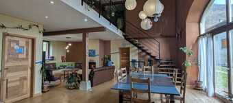 Renovated group gite with terrace, garden, lounges - Surlechemin.Marielle