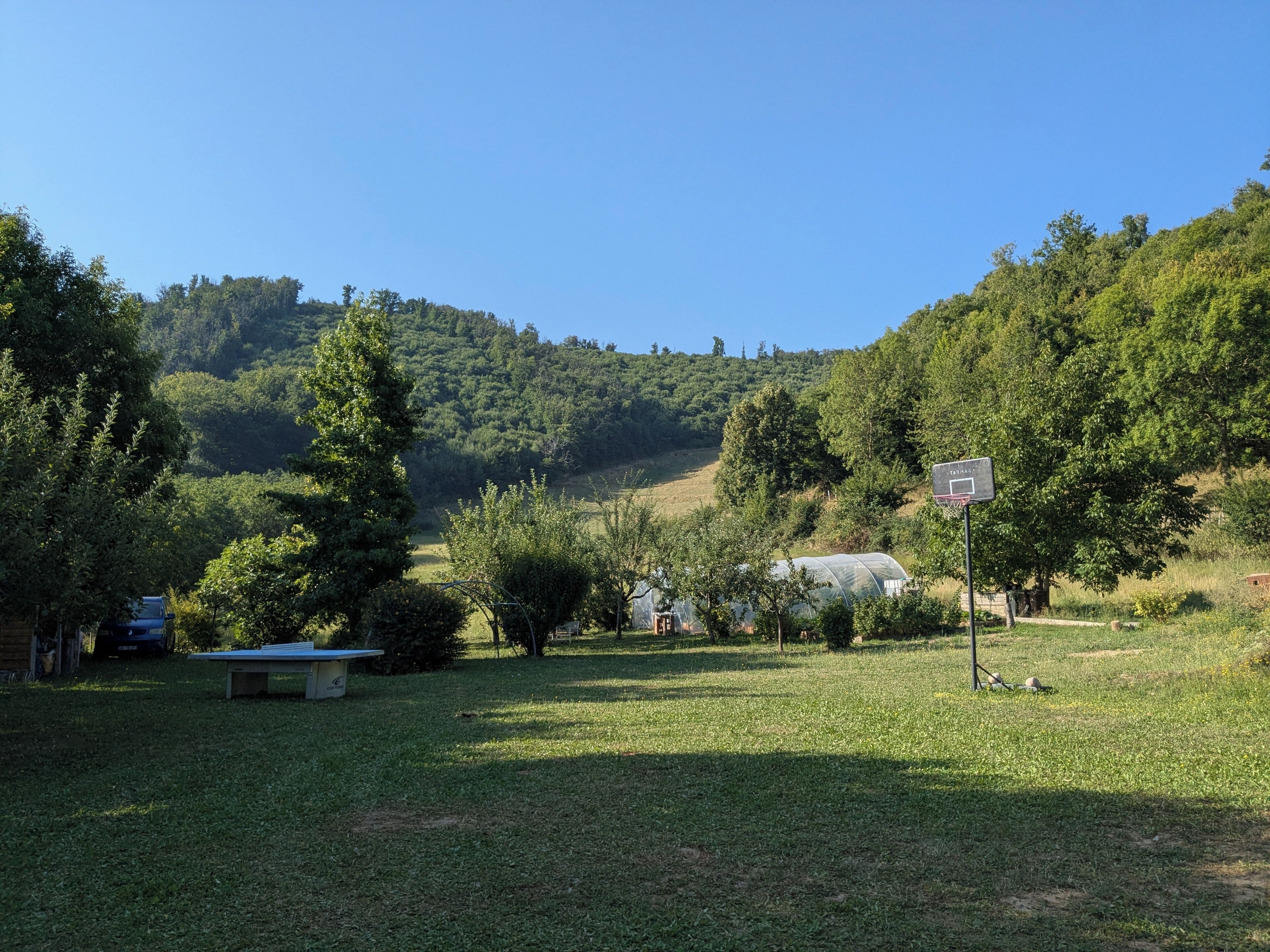 Enceinte de l’hébergement