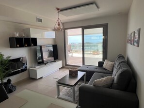 TV - Comfortable Apartment in Pulpí, Andalusia, 2 Bedrooms (Pulpí)