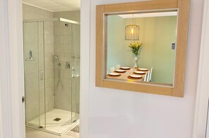 Hair dryer - Modern apartment near beach, air-conditioned, 2 bedrooms, with communal garden (San Juan de los Terreros)