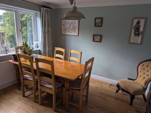 House, 3 Bedrooms, Patio, Garden View | Dining room - Family Home in Lovely Village With big Garden (Haywards Heath)