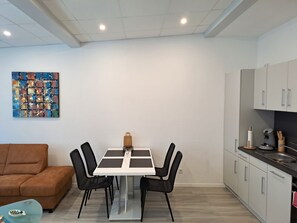 Dining - Old Factory Living- Cozy vacation apartment in an old factory building (Adelsdorf)
