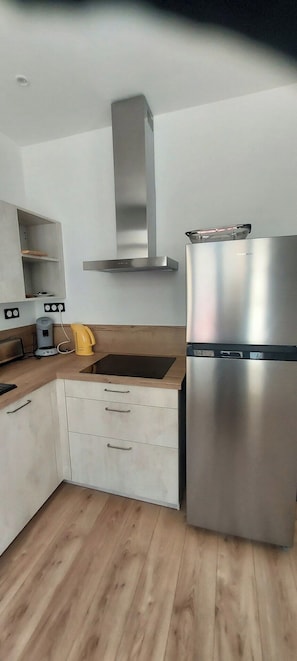 Private kitchen - Villa Gabriel René, House with Ocean View (Berck)