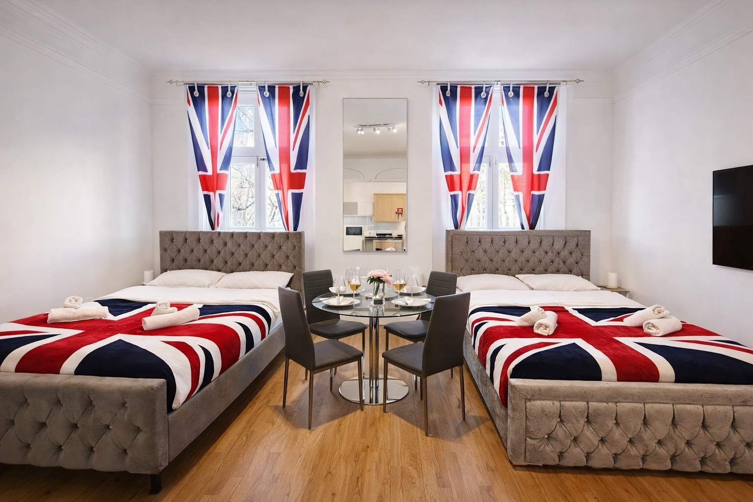 Iron/ironing board, WiFi, bed sheets