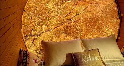 Cozy Cliffside Cabin with Private Creek Access at Sacred Springs