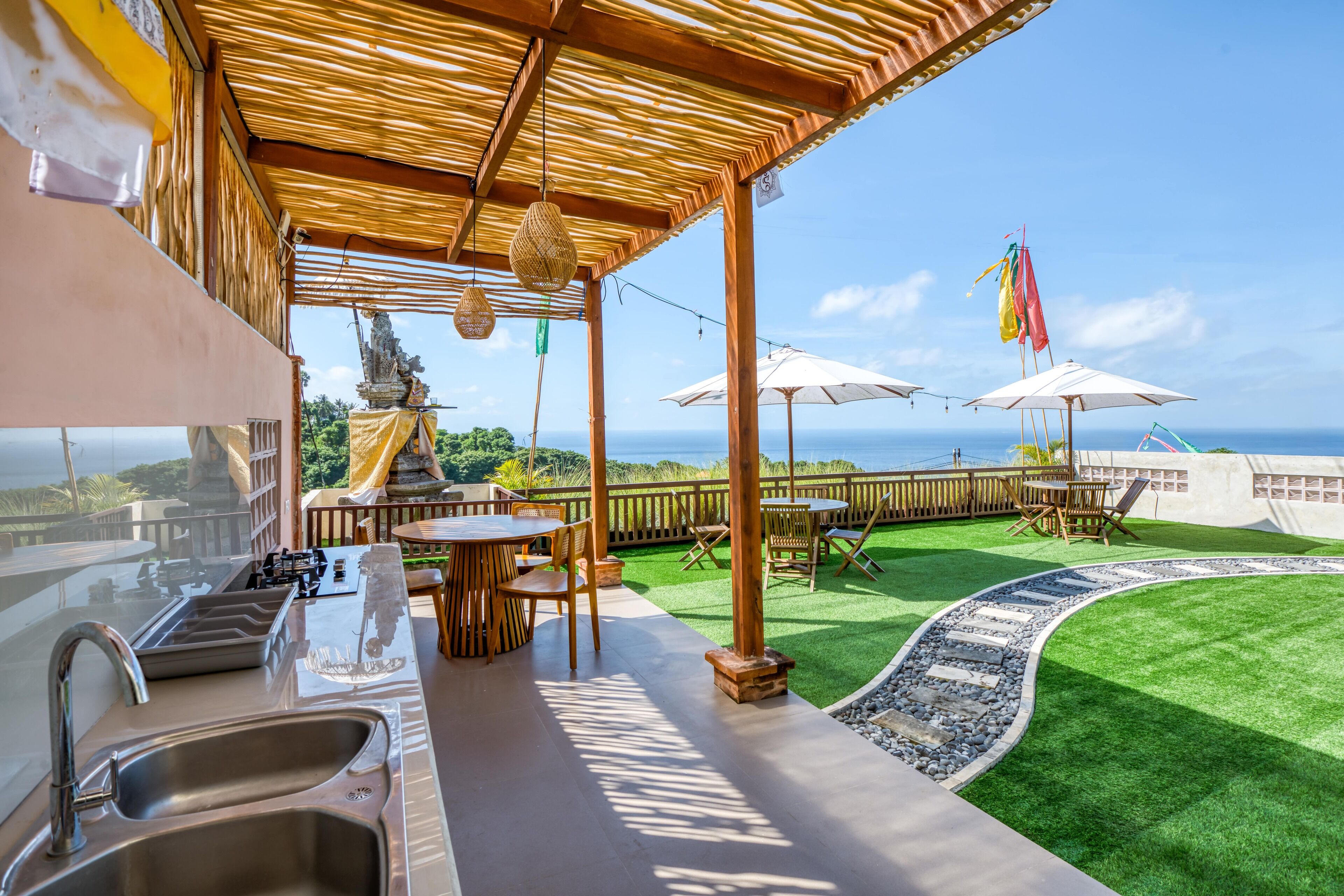 Coin salon dans le hall