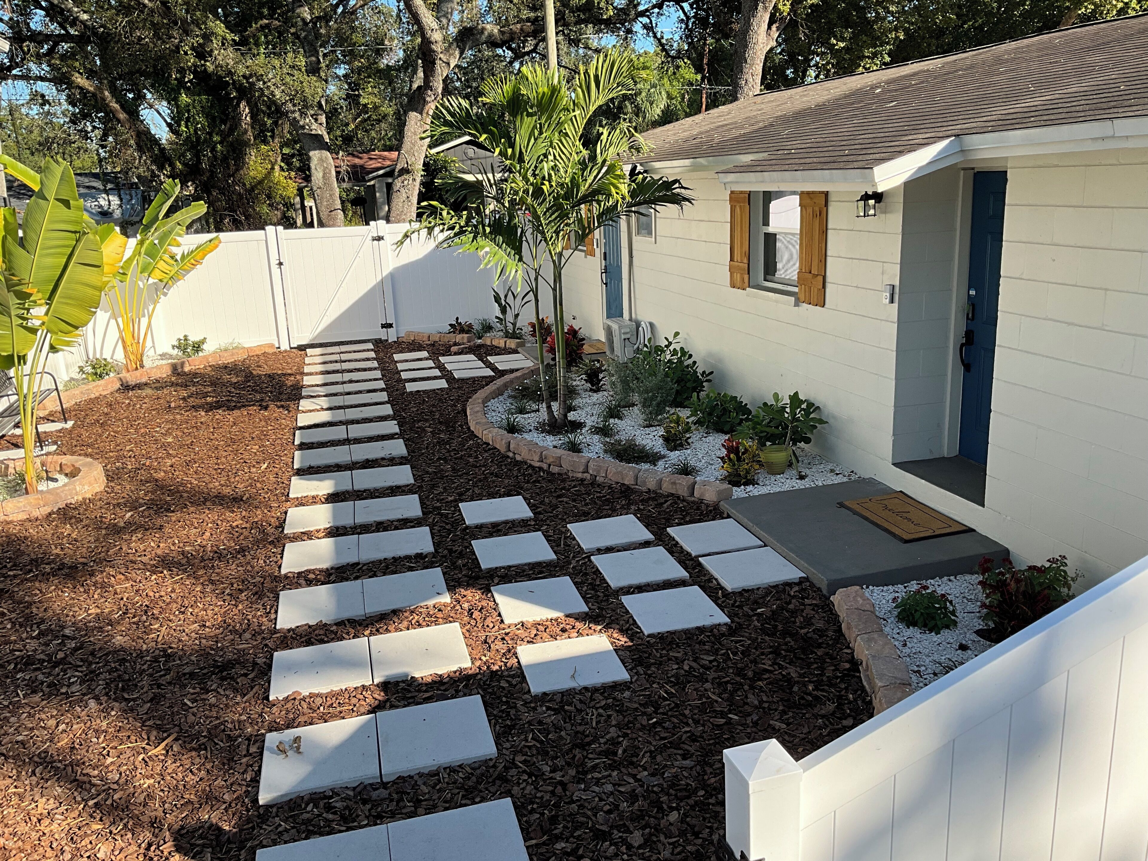 Enceinte de l’hébergement