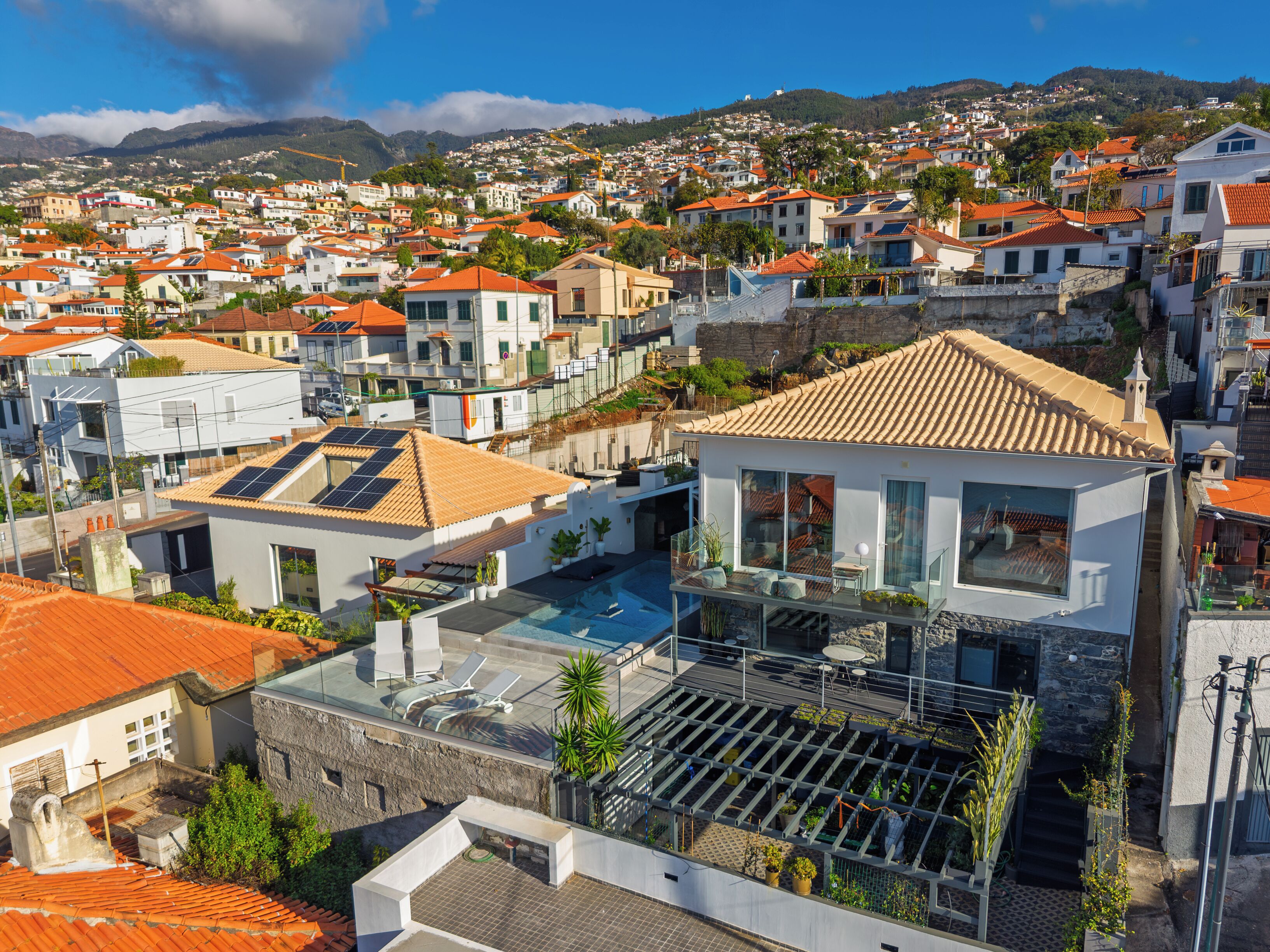 Majoituspaikan julkisivu