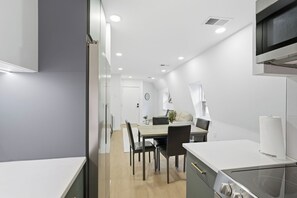 Dining - A Modern 1BR Oasis in Carriage House (Philadelphia)