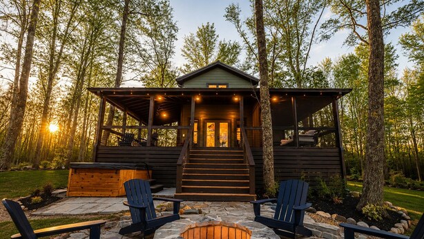 Unclassified image, 1 of 28, button - Tennessee Treasure at The Retreat at Sunset Bluff (Monteagle)