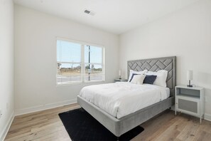 Desk, iron/ironing board, travel crib, free WiFi - Relaxing 2BR Home w/ Contemporary Style (Madison)