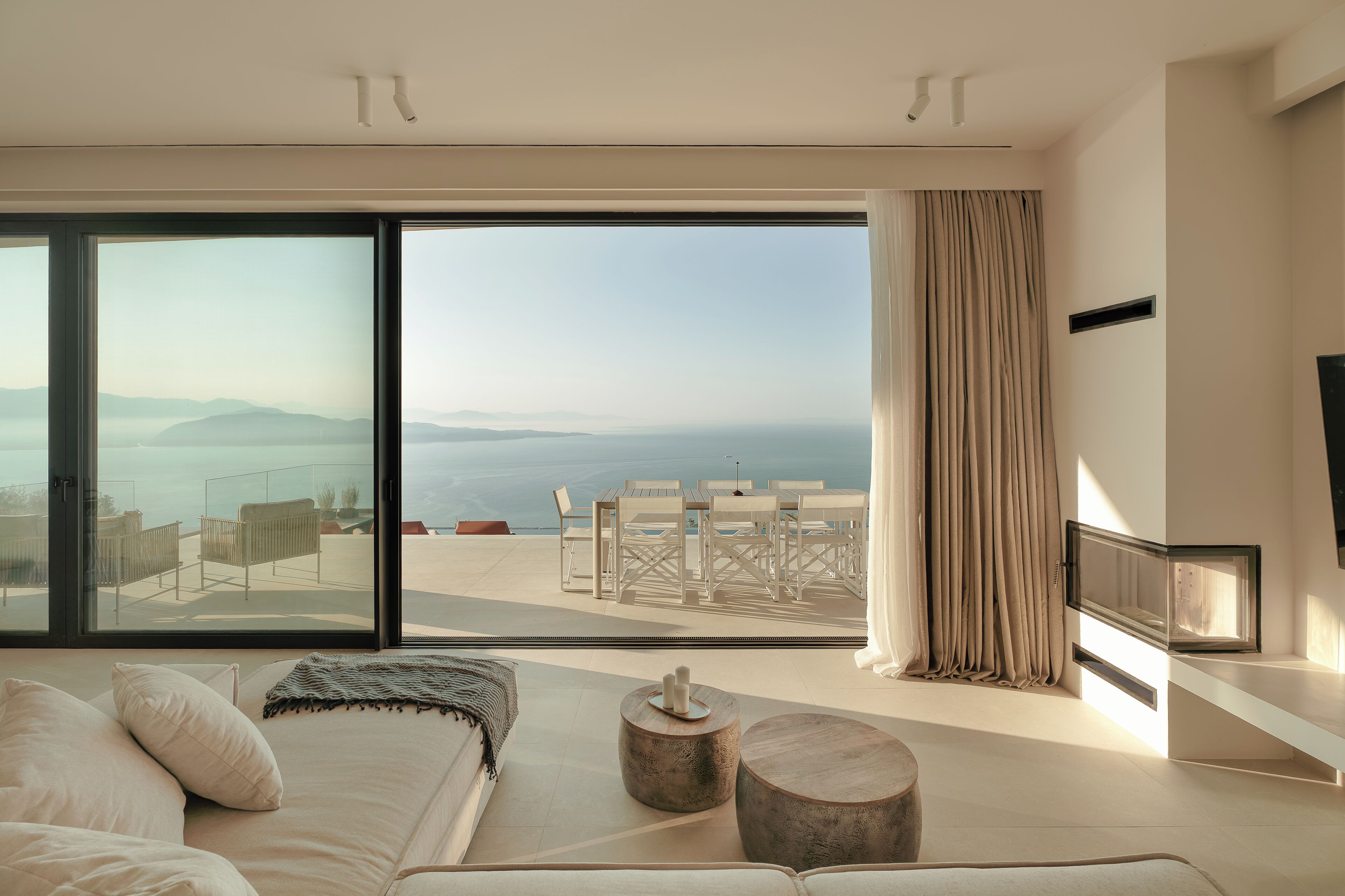 Villa, Sea View | Living room