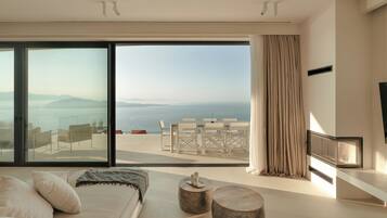 Villa, Sea View | Living room