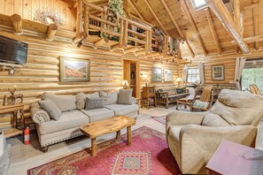 House (4 Bedrooms) | Interior - On-site Pond & Trails: Lake Luzerne Cabin (Lake Luzerne)