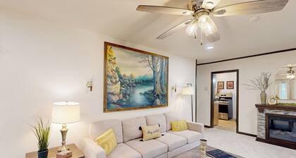 3BR Private Stay w/ Game Room & Fireplace
