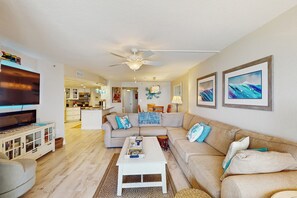 Apartment (2 Bedrooms) | Interior - Ocean-view Balcony, Pool! New Smyrna Beach Escape (New Smyrna Beach)