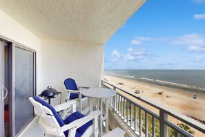 Apartment (2 Bedrooms) | Interior - Ocean-view Balcony, Pool! New Smyrna Beach Escape (New Smyrna Beach)