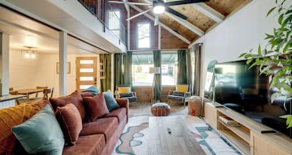 Walk to Historic Dtwn Frisco! Updated A-frame Home