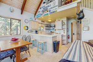 House (2 Bedrooms) | Interior - 2BR Dog-friendly Cabin w/ Lake Views (Kings Beach)