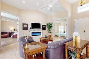 House (3 Bedrooms) | Interior - Golf Retreat: Enclosed Pool, Grill, Dog Friendly (Lecanto)