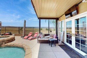 Apartment (0 Bedroom) | Interior - Pool & Hot Tub Access: Cozy Perris Tiny Home (Perris)