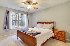 House (4 Bedrooms) | Interior - Fire Pit, Game Room, Lake, On-site Stream Poconos! (Blakeslee)