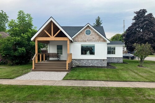 Walk to Downtown & Beach! Water-view Home