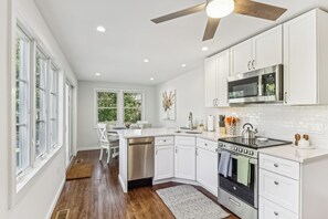 House (3 Bedrooms) | Interior - 3BR Home Walk to Beach w/ Outdoor Shower & Grill (East Marion)