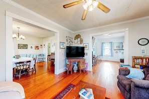 House (4 Bedrooms) | Interior - Century-old, Small-town 4BR w/ Great Yard, Porch (Hebron)