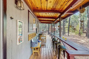 House (3 Bedrooms) | Interior - Fire Pit! A-frame Escape, 33 Mi to Sunrise Park (Pinetop)