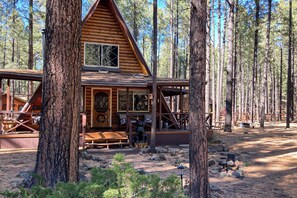 House (3 Bedrooms) | Interior - Fire Pit! A-frame Escape, 33 Mi to Sunrise Park (Pinetop)