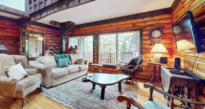 Adirondacks in Style! Lake House w/ Deck, Fire Pit