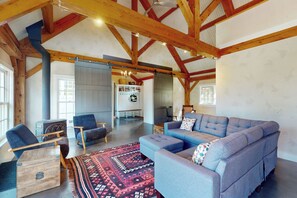 Front of property - Ski, Hike & Explore: Vermont Family Farmhouse! (New Haven)