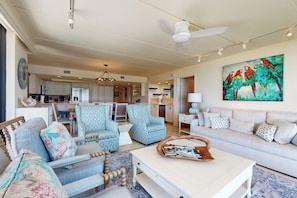 Apartment (3 Bedrooms) | Interior - Beachfront Corner 3br: Suntide III - Unit 910 (New Haven)
