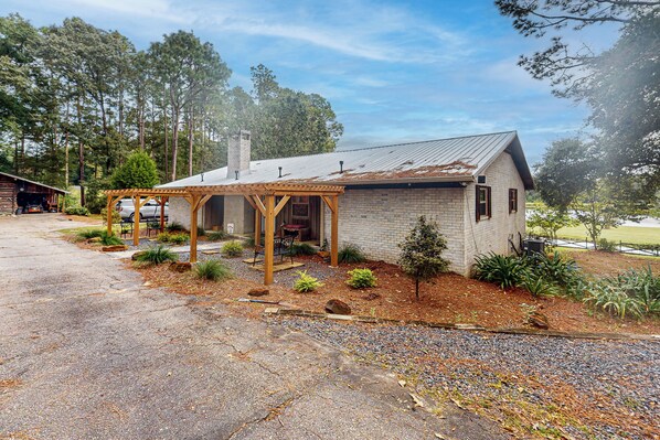 House (3 Bedrooms) | Front of property - Serene 3BR Farmhouse w/ Deck & Pond (Wilmer)