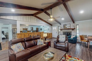 Interior - Serene 3BR Farmhouse w/ Deck & Pond (Wilmer)