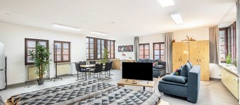 Holiday Apartment 'Am Marktplatz' with Mountain View and Wi-Fi