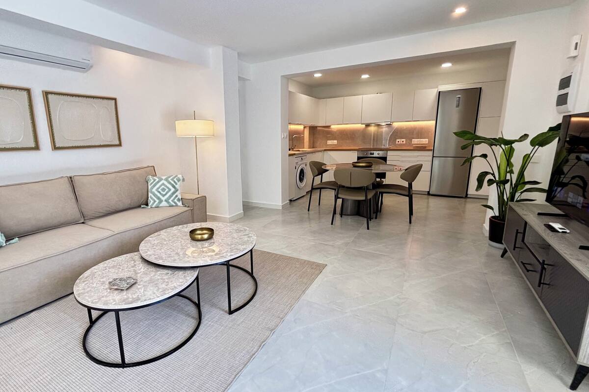 Deluxe-Apartment, Gartenblick | Wohnbereich