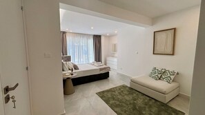 Deluxe Apartment, Garden View | Iron/ironing board, free WiFi - Kantara Apartment w Pool by TrulyCyprus (Limassol)