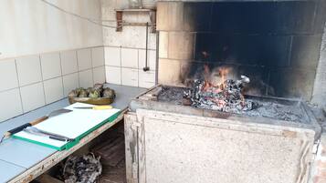 Casa, 1 camera da letto, fumatori, terrazzo | Area per barbecue/picnic