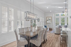 Dining - Spacious WaterColor Escape with Private Pool, Bikes & Golf Cart Near Seaside (Santa Rosa Beach)