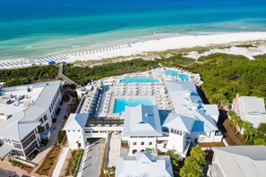 Exterior - Spacious WaterColor Escape with Private Pool, Bikes & Golf Cart Near Seaside (Santa Rosa Beach)