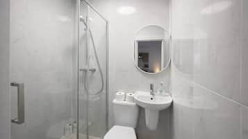 Shower, hair dryer