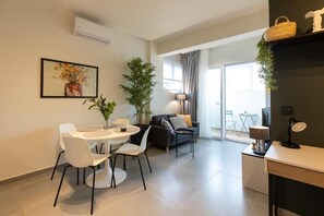 Deluxe Apartment, 1 Queen Bed | Dining room - The Next Chapter Nilie Hospitality MGMT (Thessaloniki)