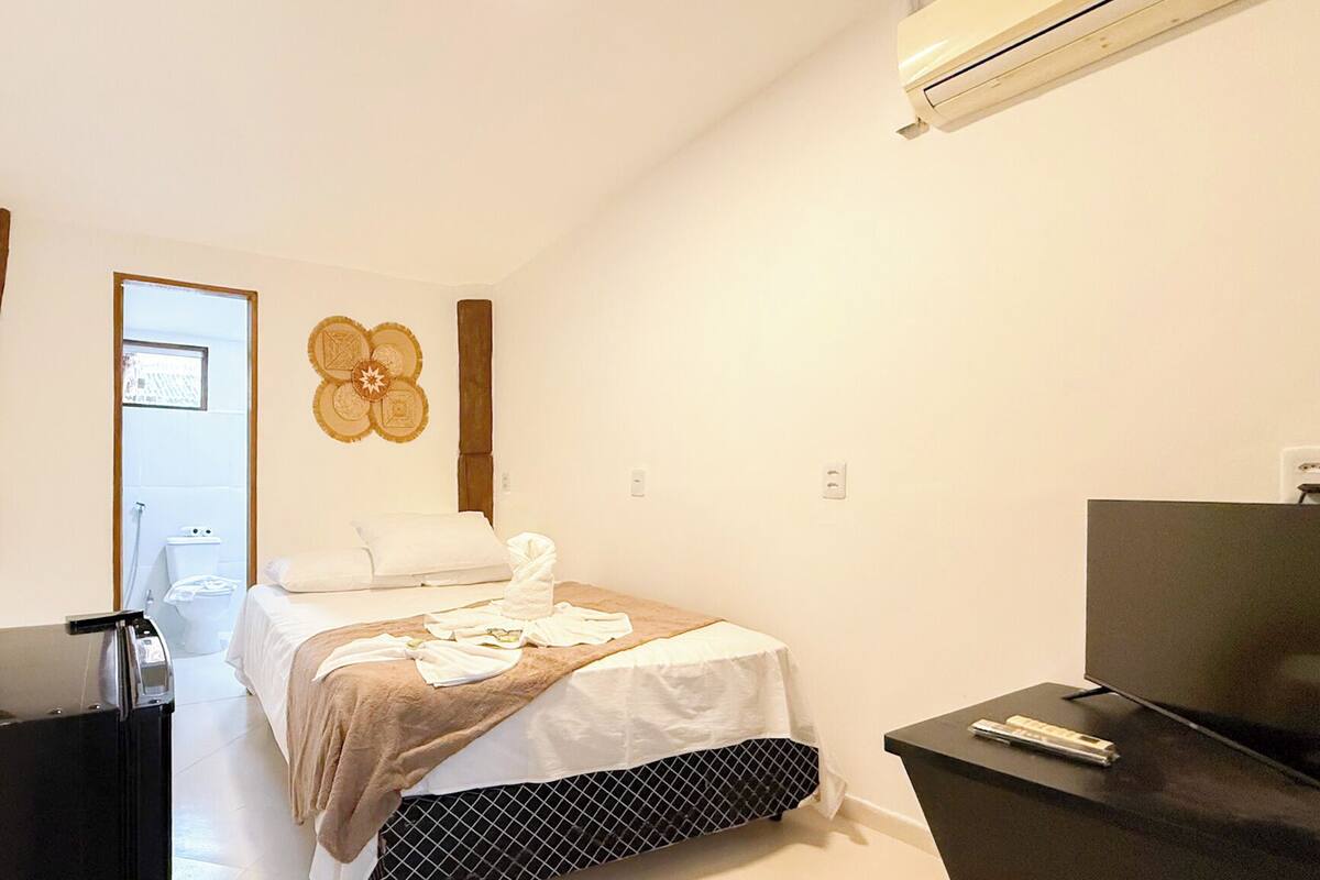 Chambre double, balcon | Accès au Wi-Fi (inclus)