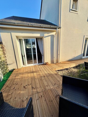 Family home, in the center of Ouistreham, near port, city center & DDAY beaches