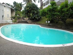 Outdoor pool - Spectacular Ocean view downtown Ocho Rios ideal for 28+ days (Ocho Rios)