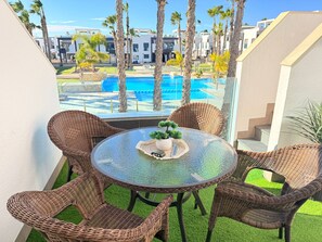 Outdoor dining - Penthouse Oasis Beach VI La Zenia (La Zenia)
