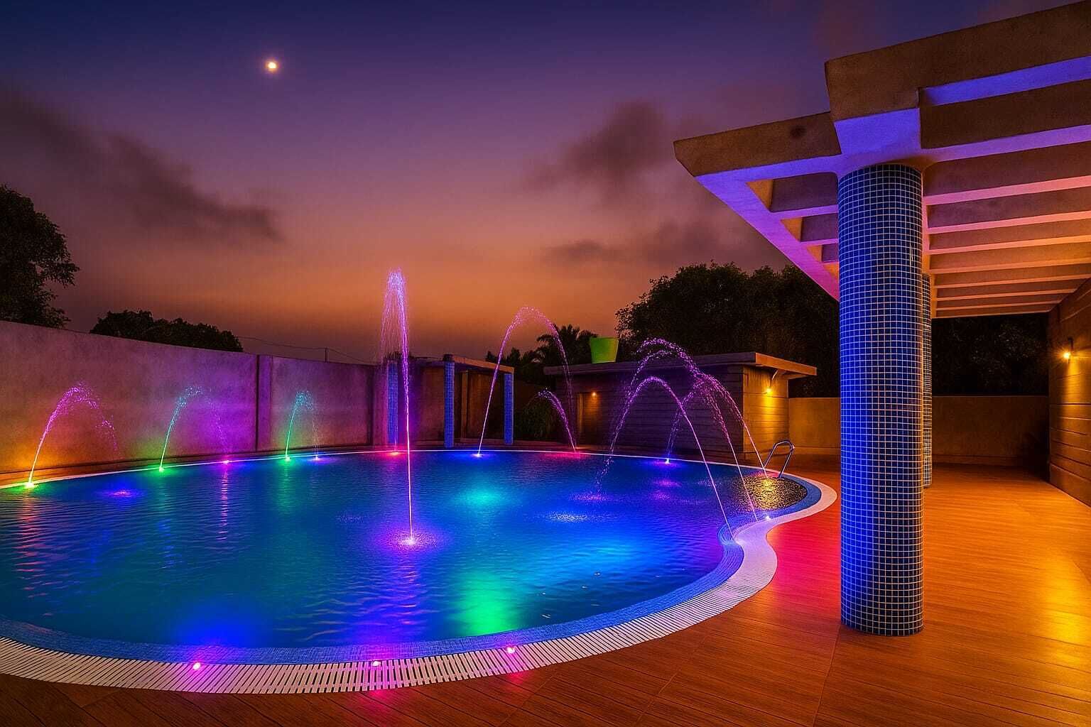 10 piscines extérieures, maîtres-nageurs sur place